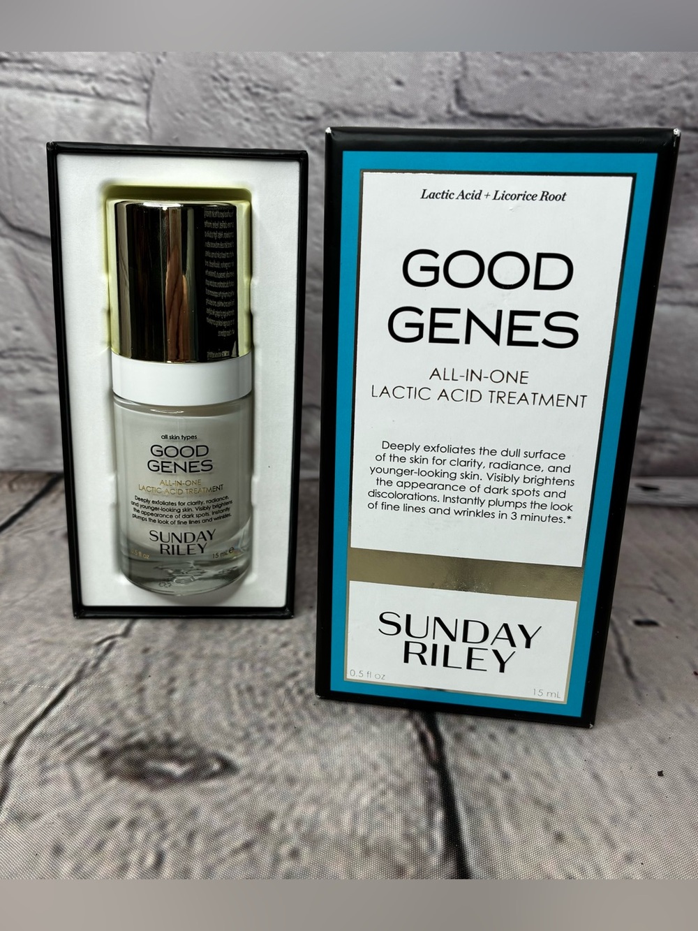 Sunday Riley Good Genes All-In-One Lactic Acid Treatment 0.5 Fl Oz New Skincare